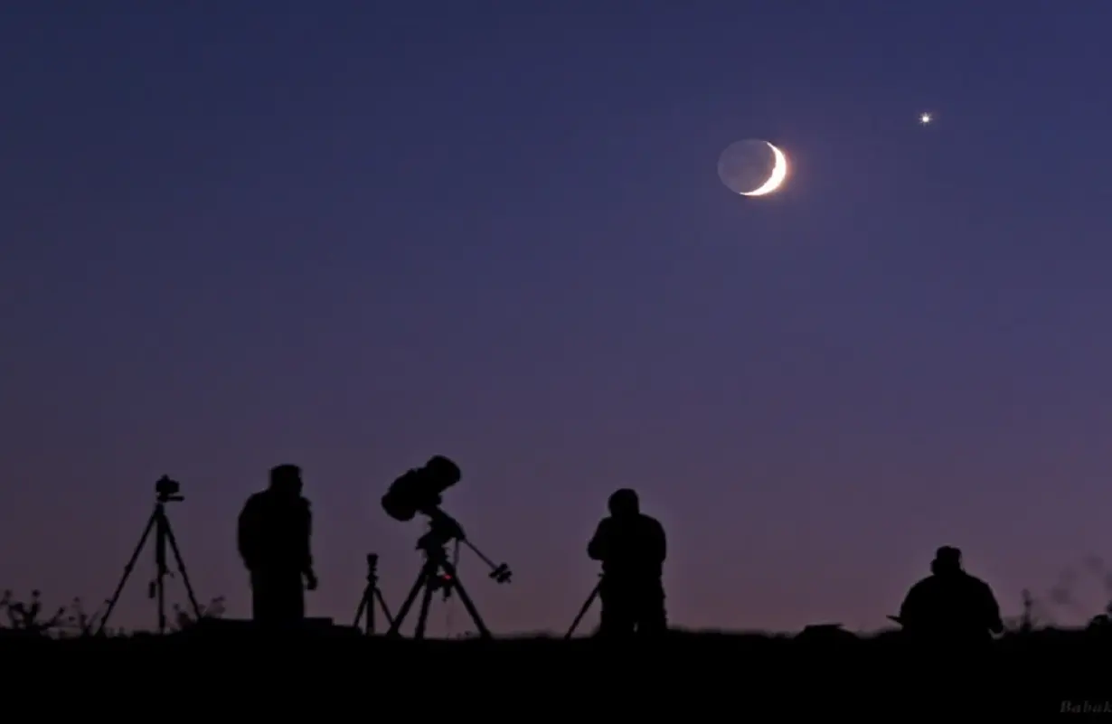 هلال ماه شوال شامگاه سه‌شنبه ۲۱ فروردین قابل رویت است